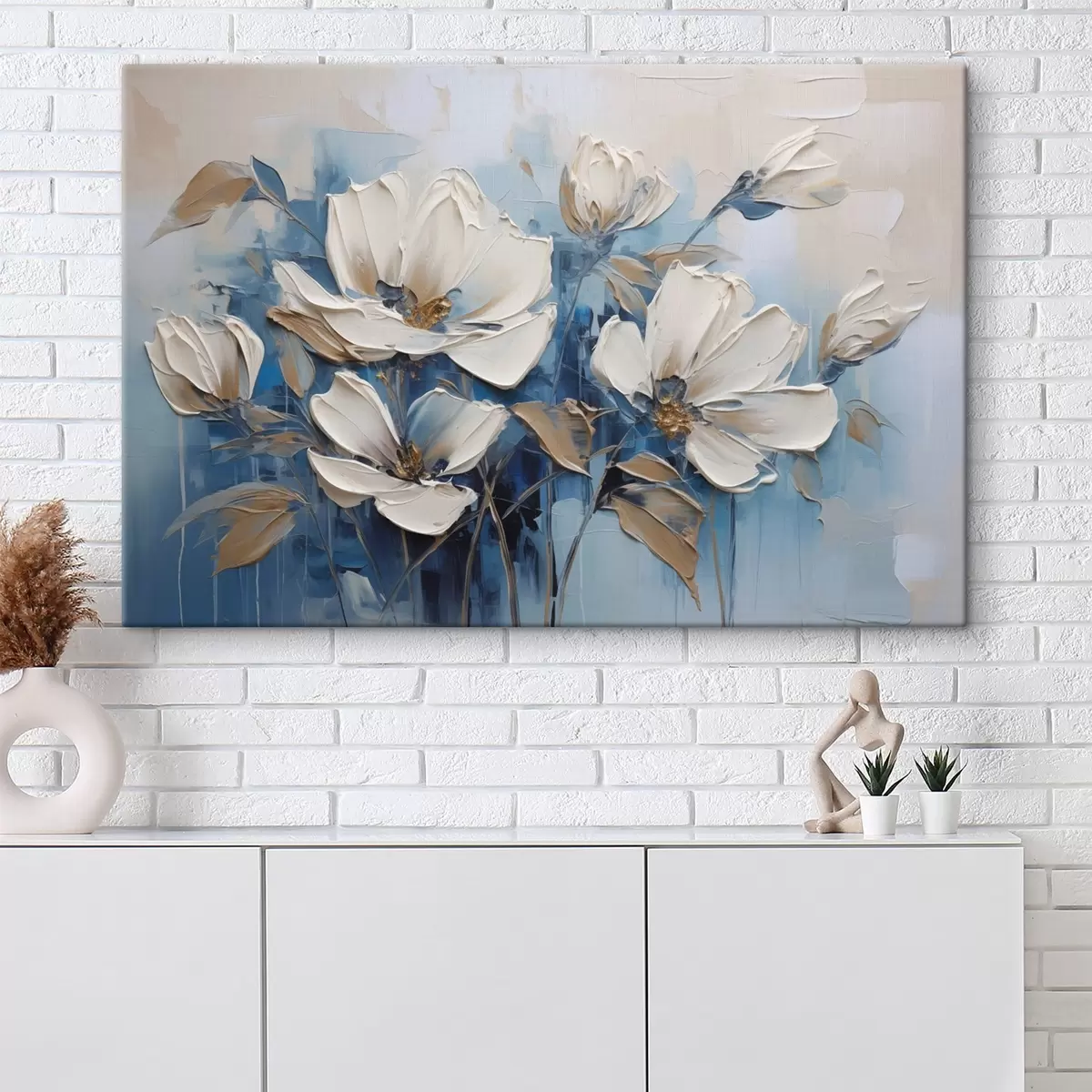  Schilderijen Geschilderde bloemen s46396
