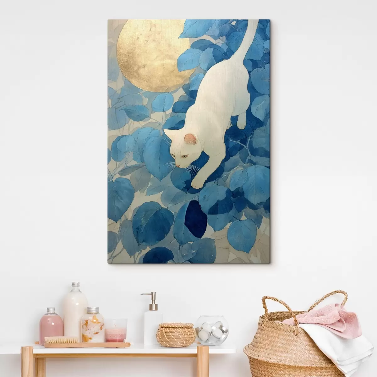  Schilderijen Witte Kat s46425