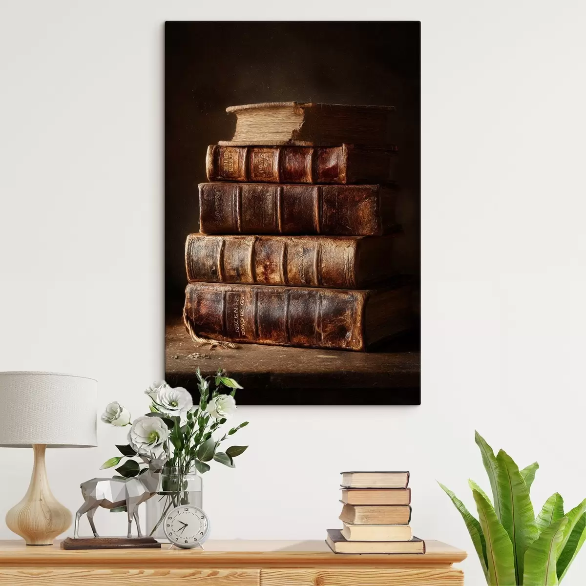  Schilderijen Vintage boeken s46430
