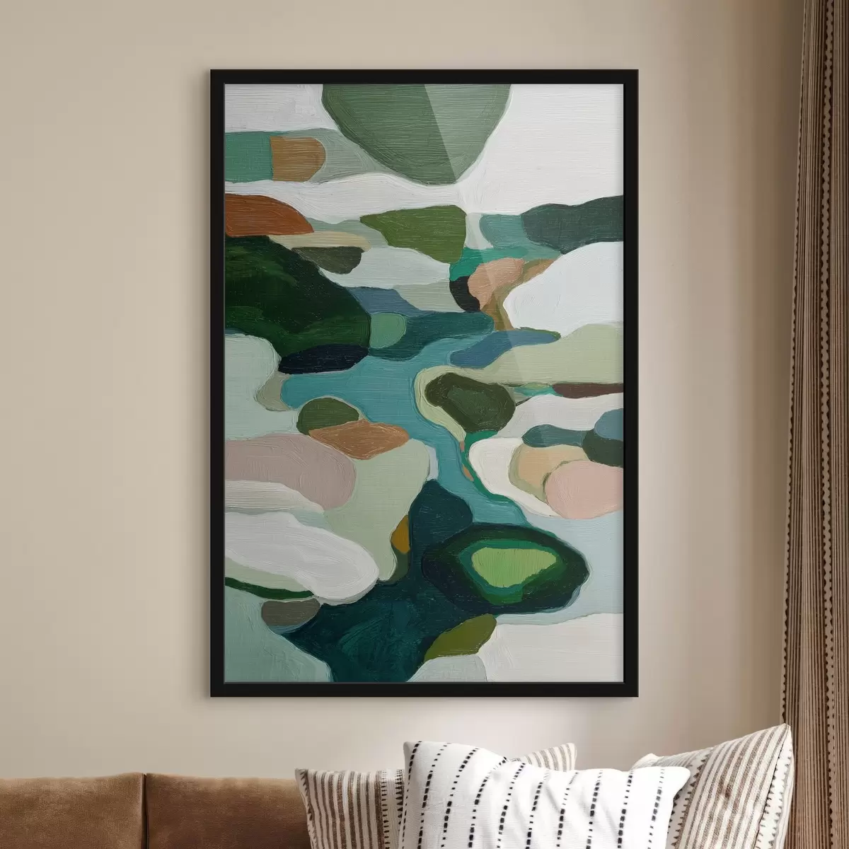 Poster Abstracte lijnen f46370