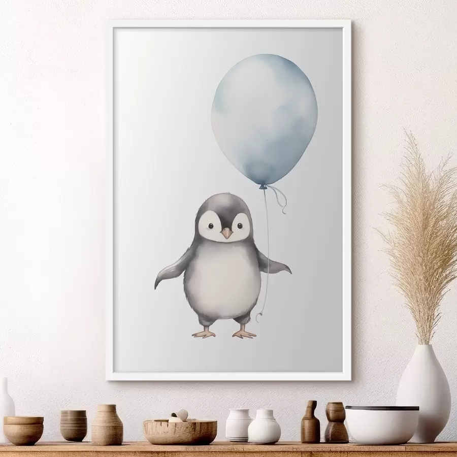 Fotobehang Pinguïn f46374