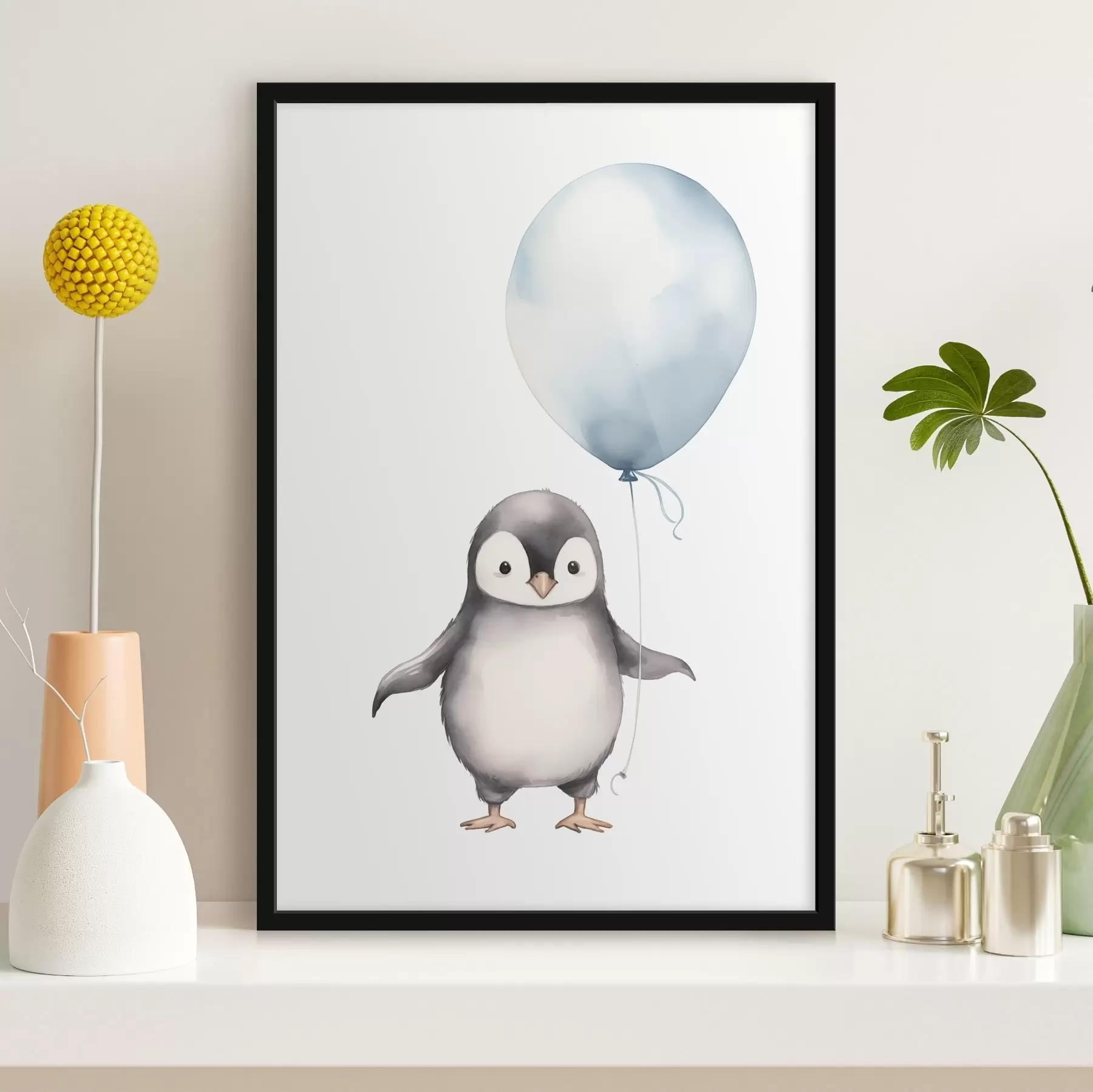 Fotobehang Pinguïn f46374