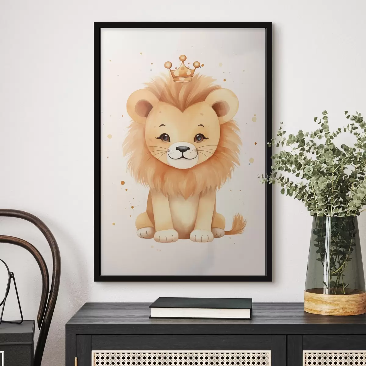 Poster Leeuw f46384