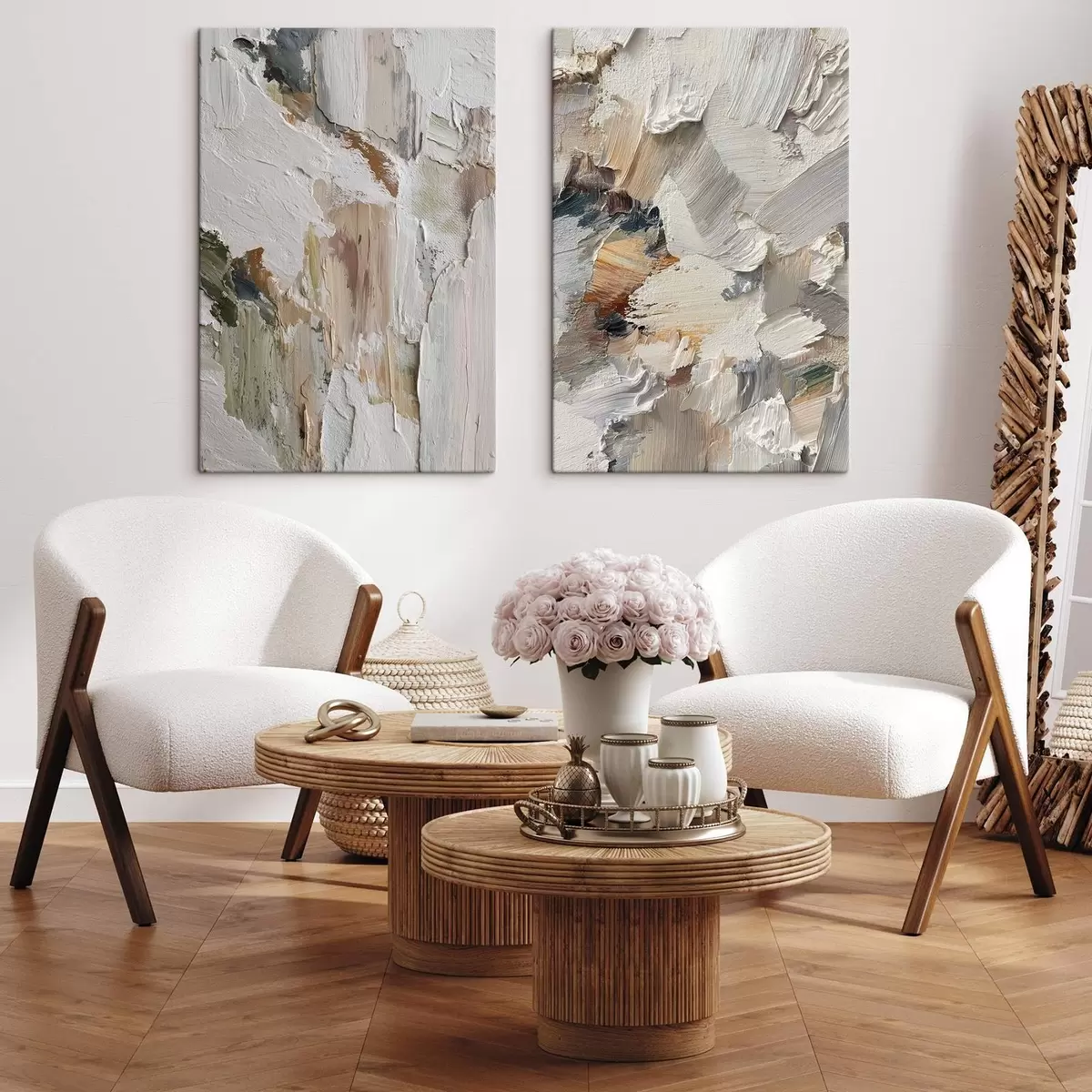  Schilderijen Abstracte impasto-textuur m00916