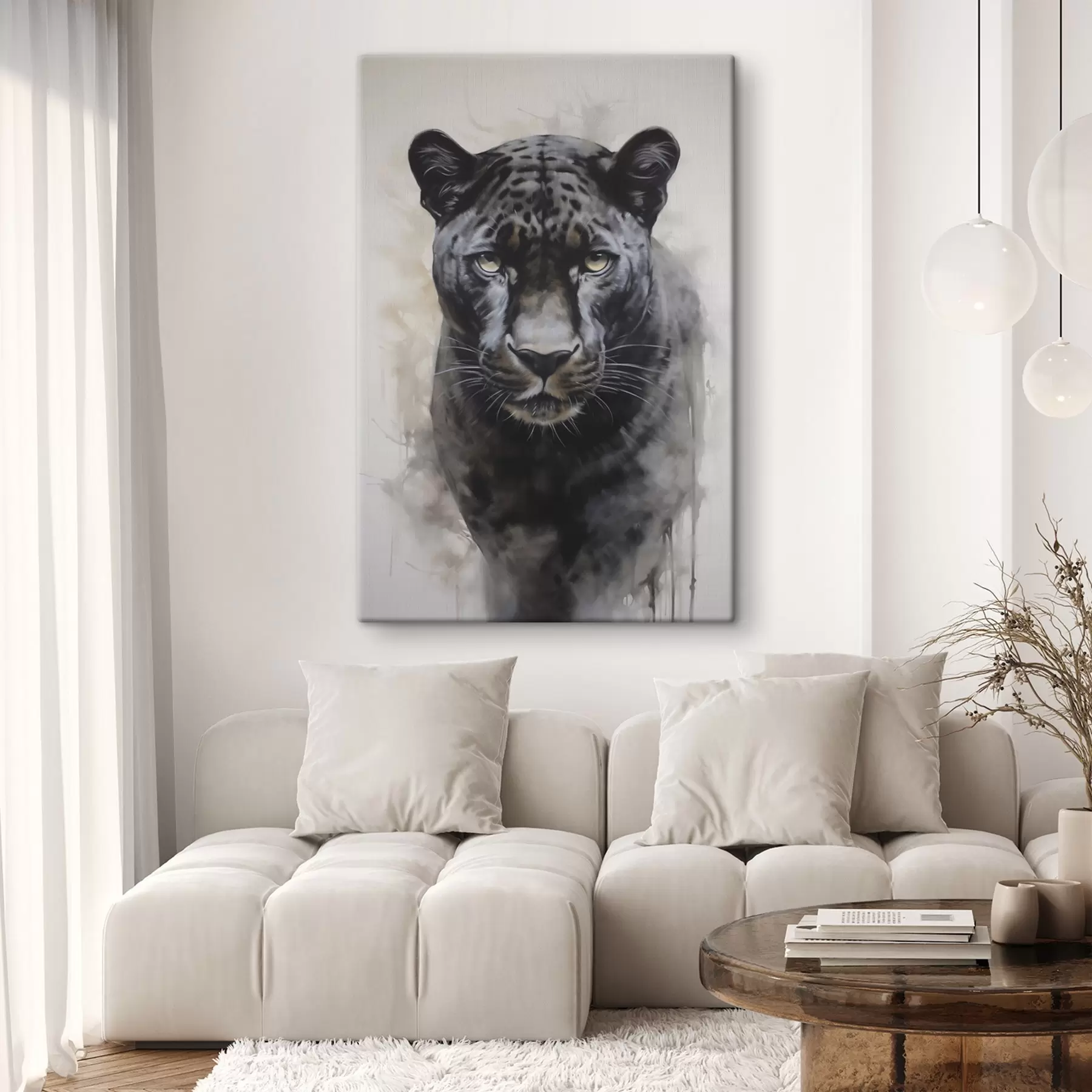  Schilderijen Panther imitatie schilderij s46433