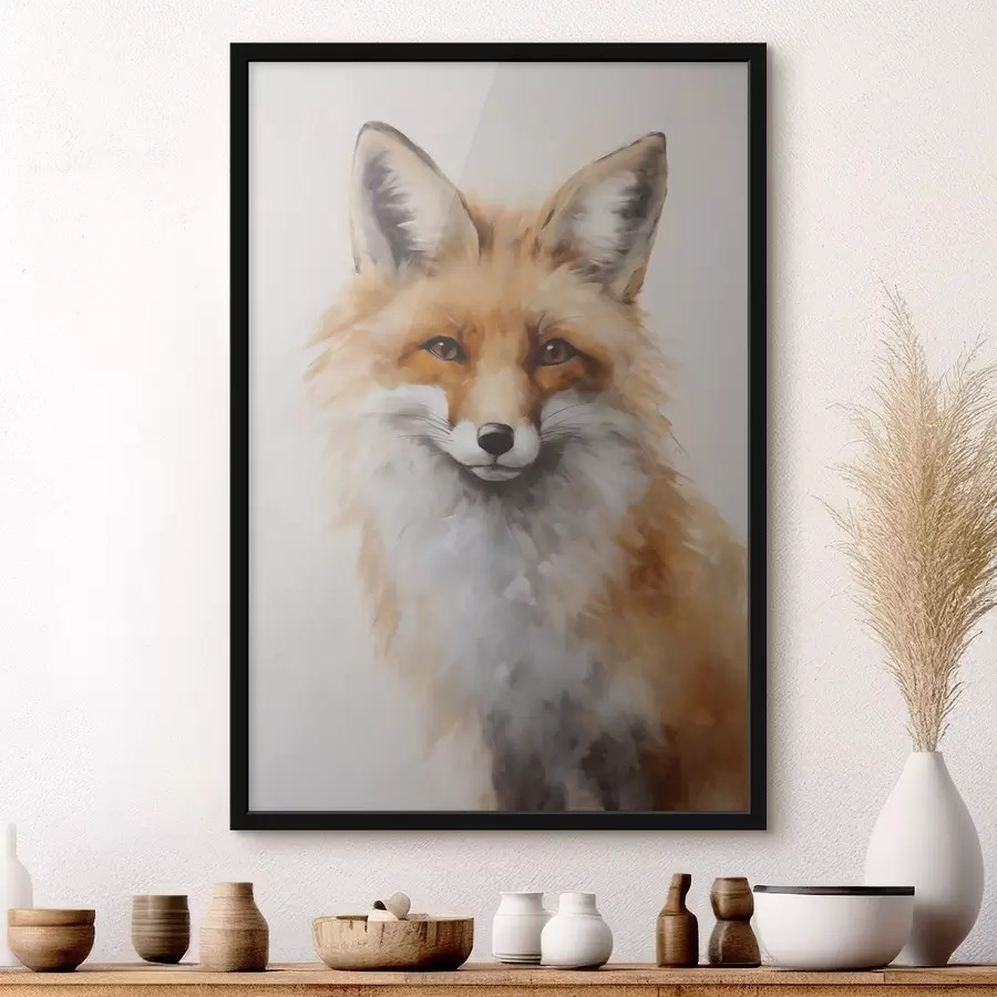 Fotobehang Fox f46442