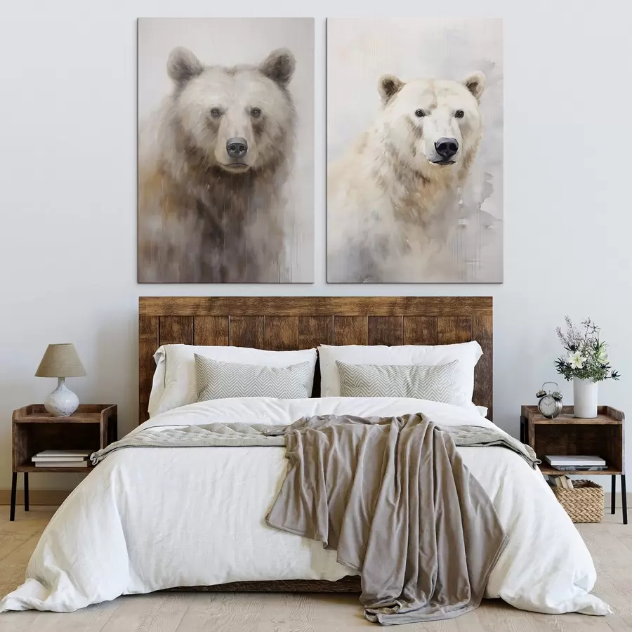 Fotobehang Beren m00935 kopen - Uwalls.nl Fotobehang Beren m00935