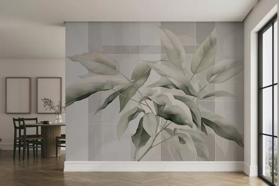 Fotobehang Sierlijke boomtak w04840