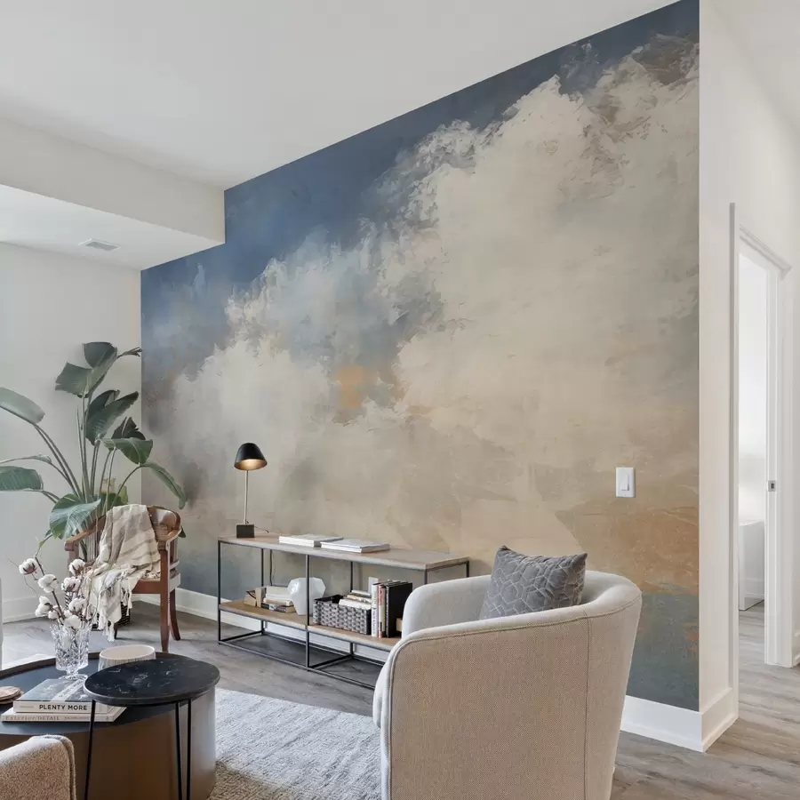 Fotobehang Abstracte afbeelding van wolken in loftstijl w04841 kopen - Uwalls.nl Fotobehang Abstracte afbeelding van wolken in loftstijl w04841