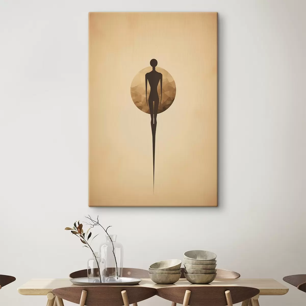  Schilderijen Abstract silhouet s46356