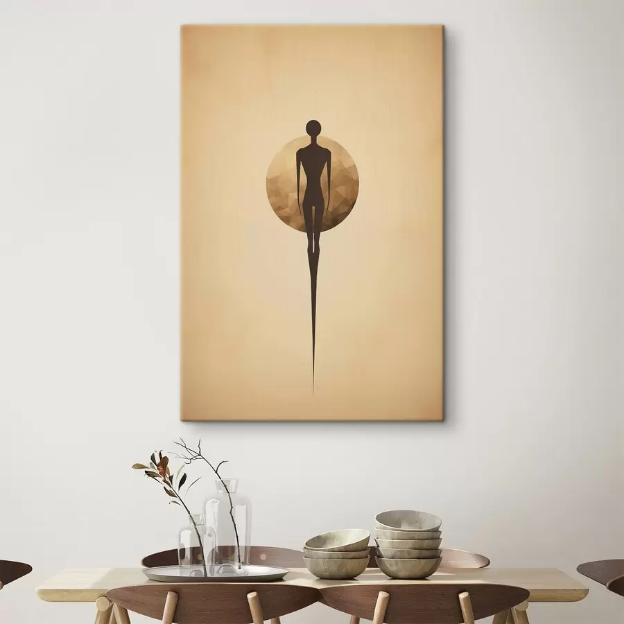  Schilderijen Abstract silhouet s46356