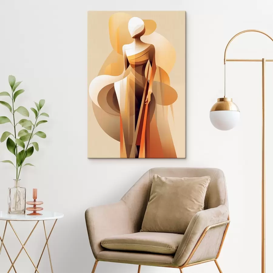  Schilderijen Abstract silhouet s46357