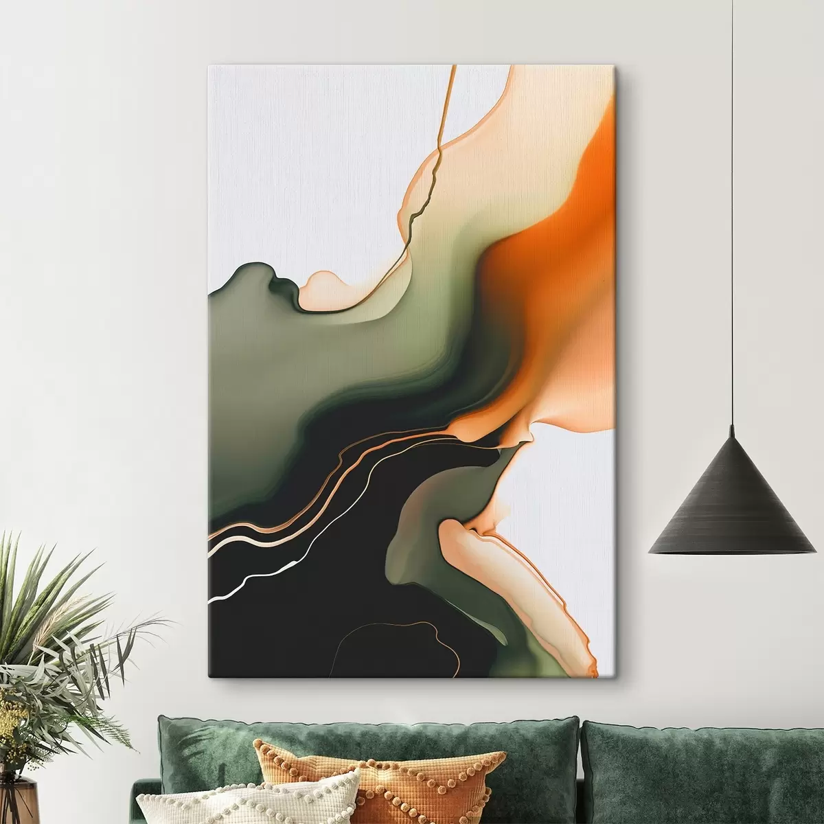  Schilderijen Abstracte golf s46448