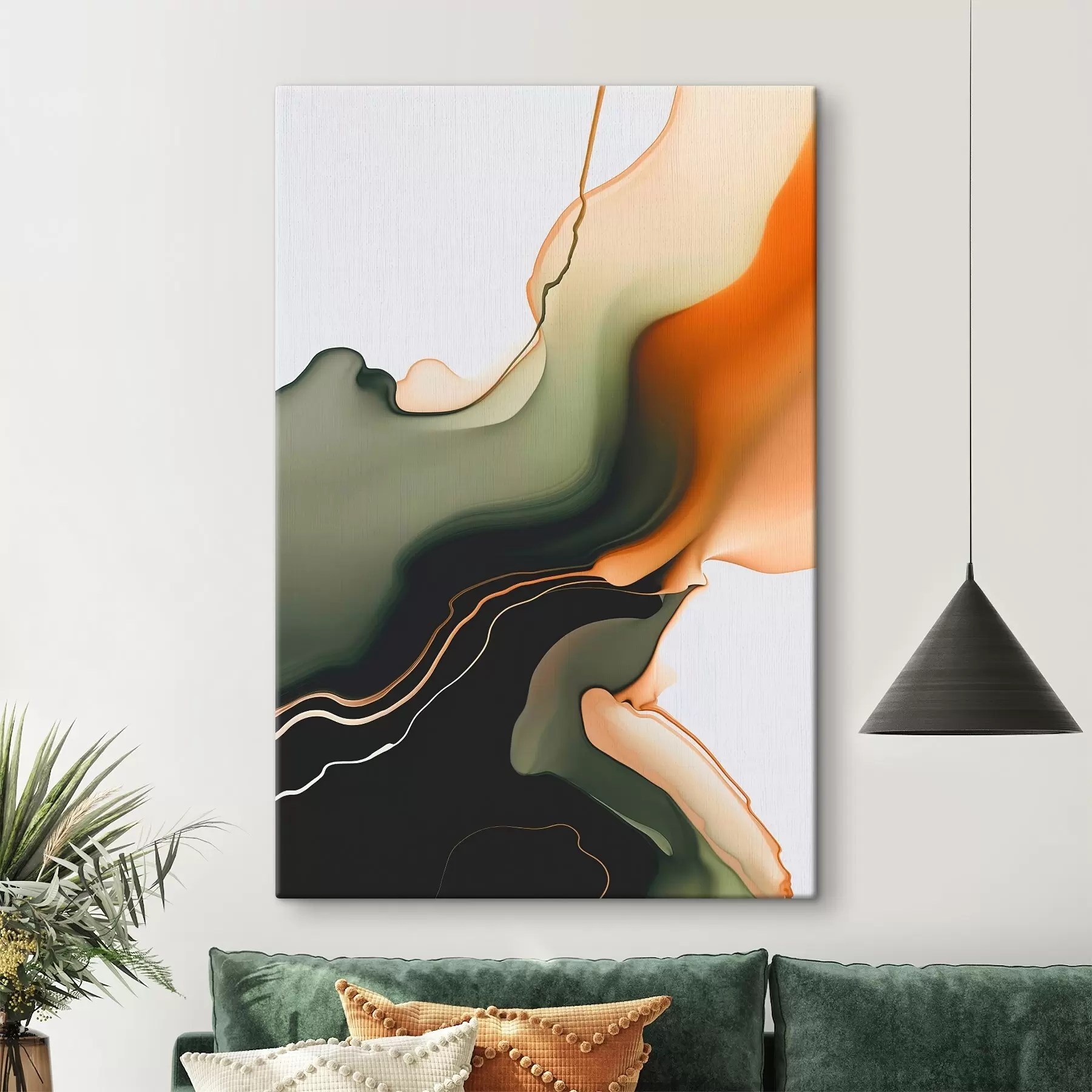  Schilderijen Abstracte golf s46448