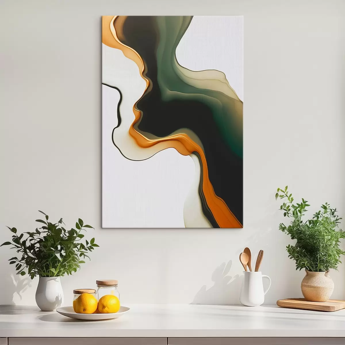  Schilderijen Abstracte golf s46449