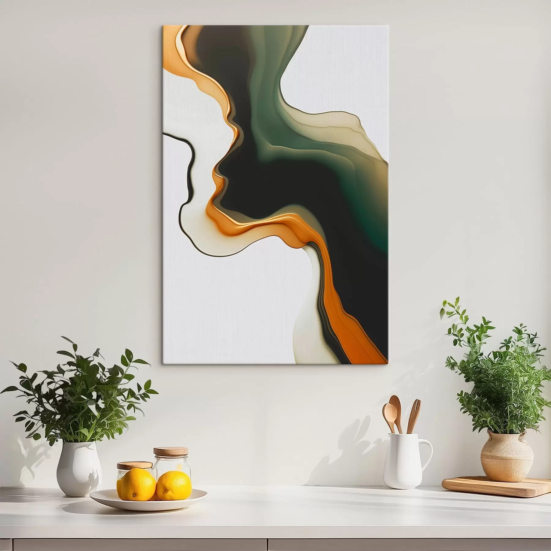  Schilderijen Abstracte golf s46449