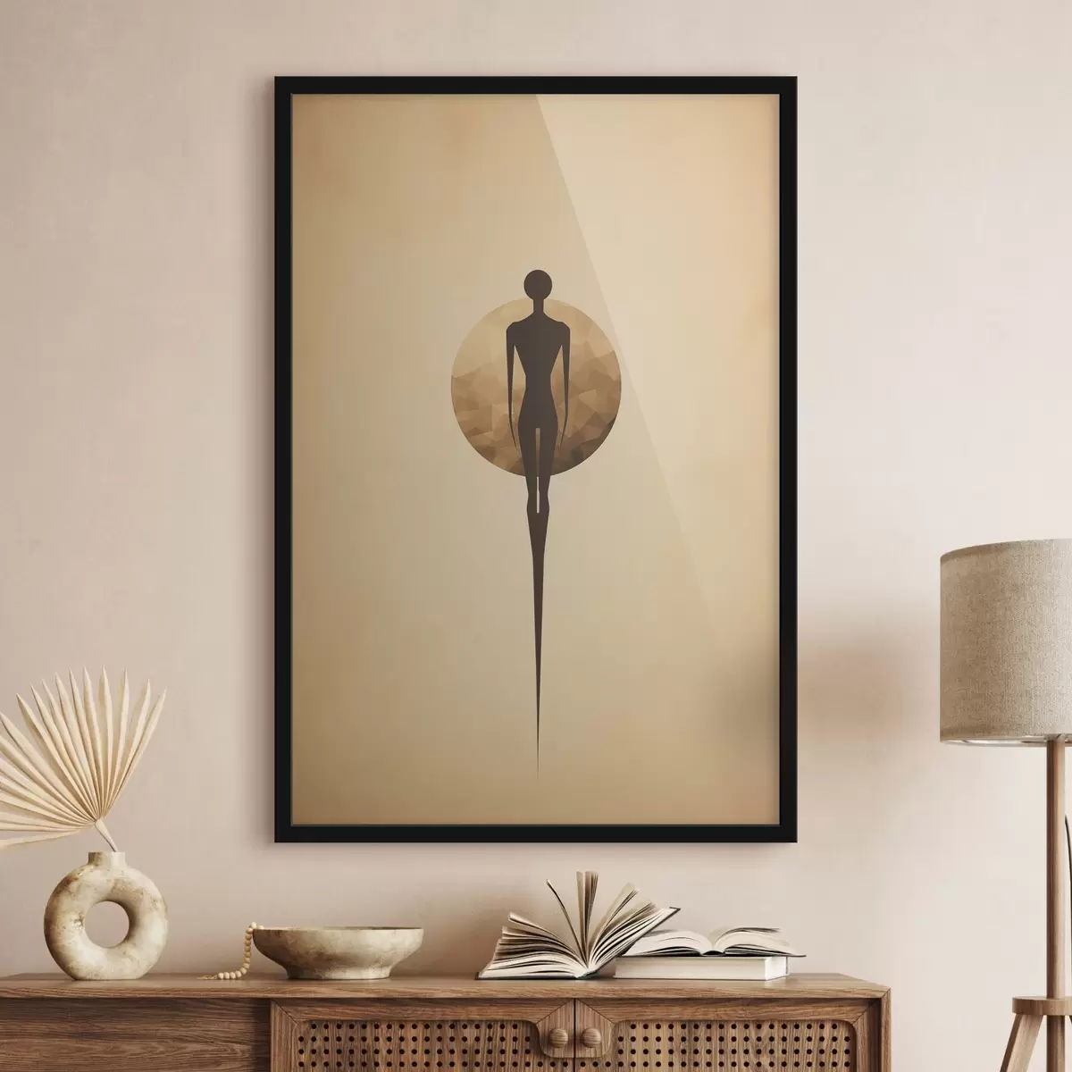 Poster Abstract silhouet f46356