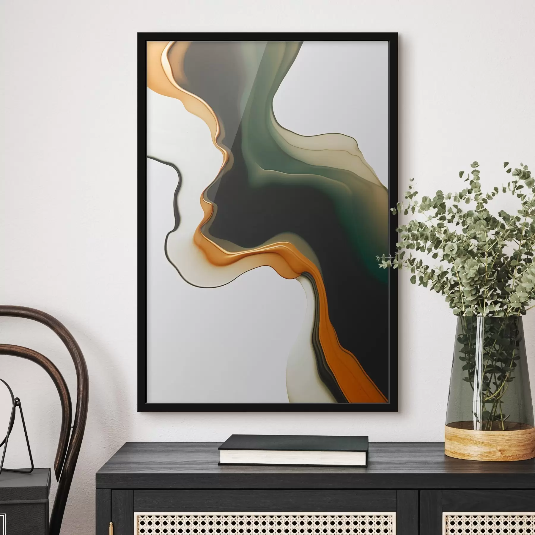 Fotobehang Abstracte golf f46449