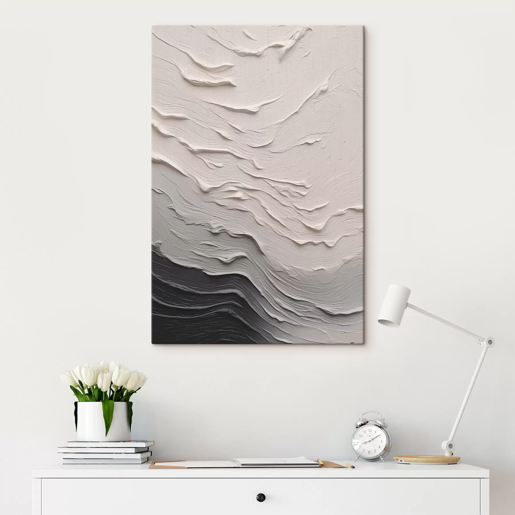  Schilderijen Golvende textuur s46475