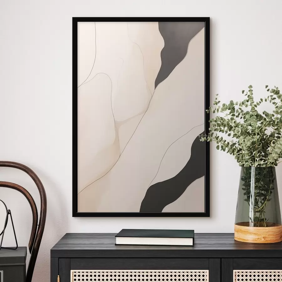 Fotobehang Contourabstractie f46470