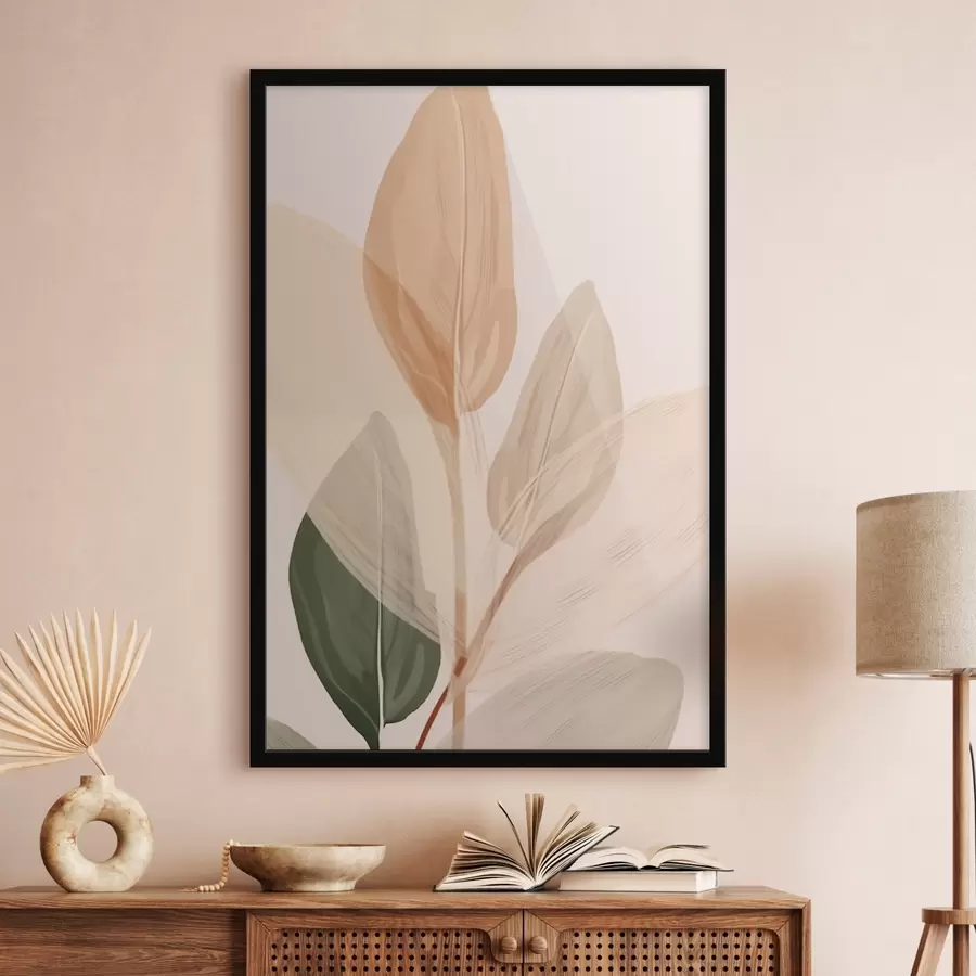 Fotobehang Botanische illustratie f46552