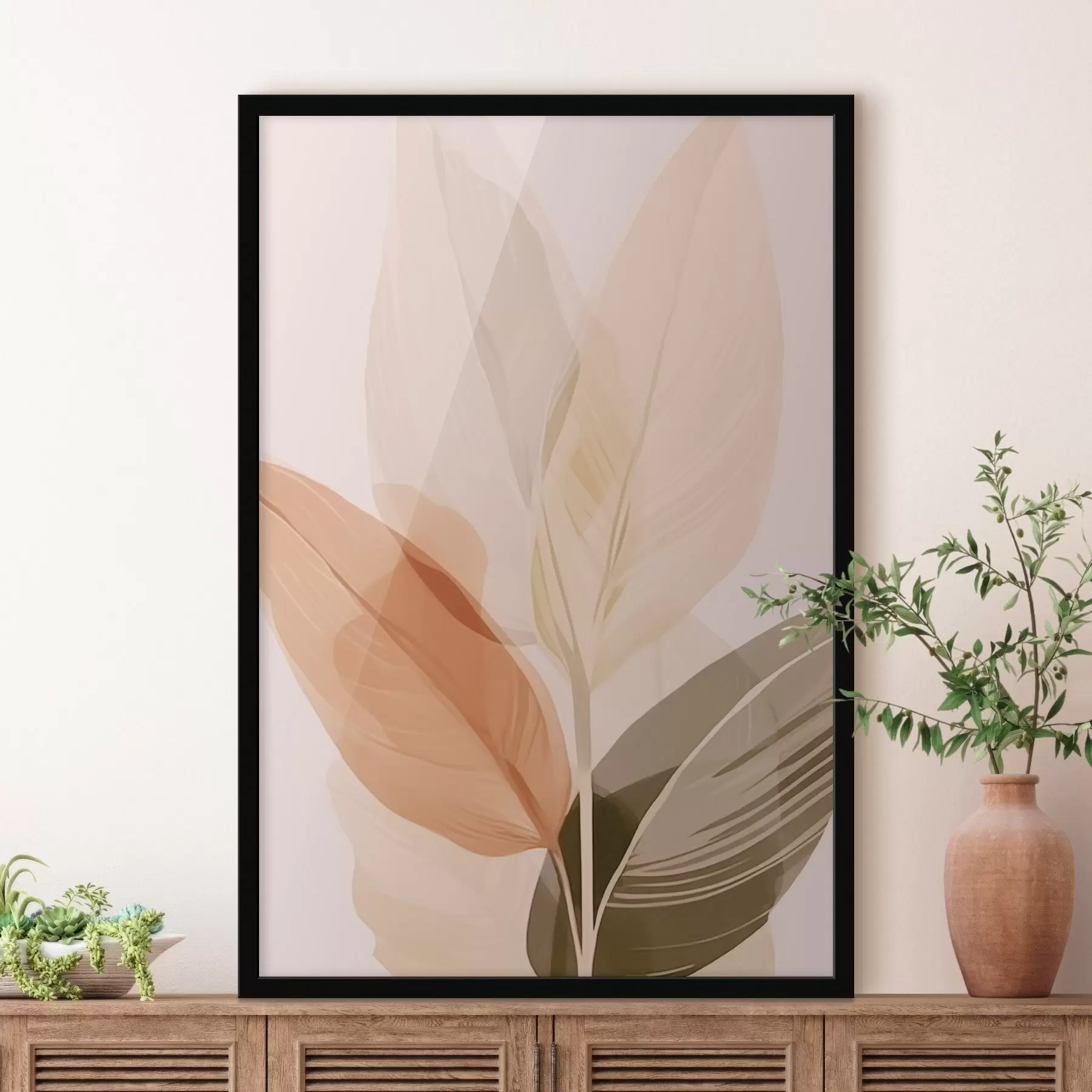 Fotobehang Botanische illustratie f46553