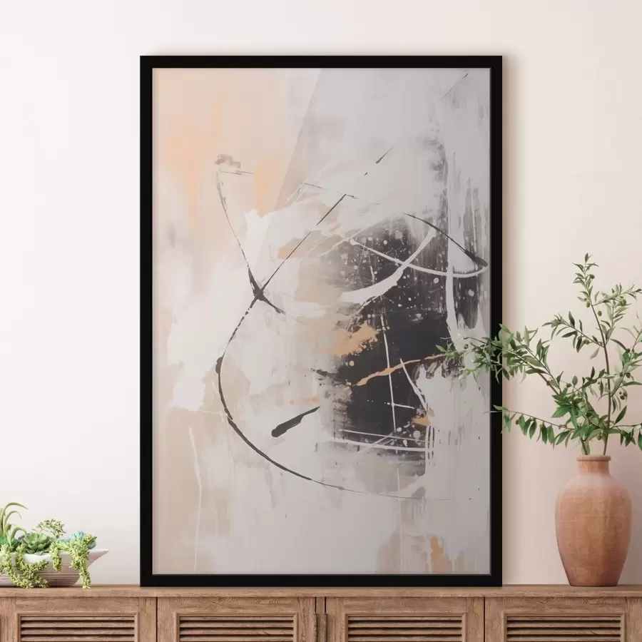 Fotobehang Contrasterend expressionisme f46557