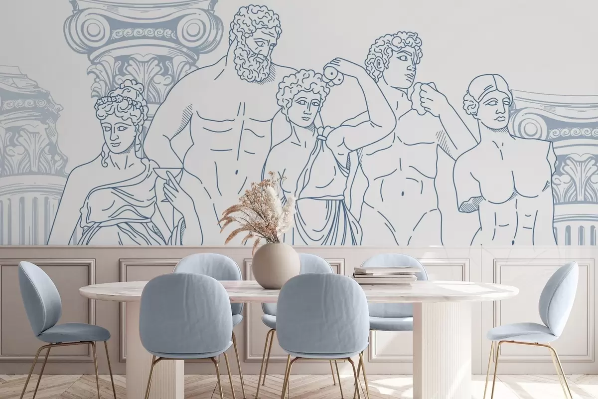 Fotobehang Oude volkeren en zuilen w04865