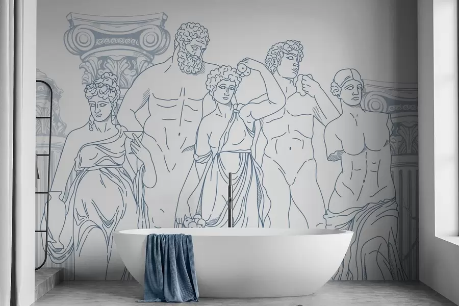 Fotobehang Oude volkeren en zuilen w04865