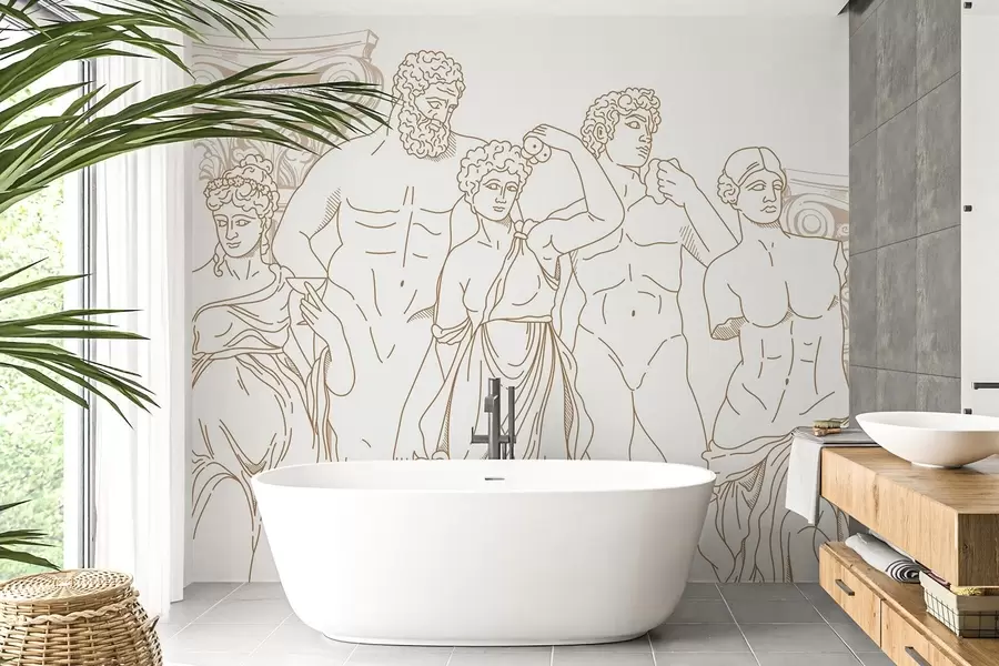 Fotobehang Oude volkeren en zuilen w04865v1