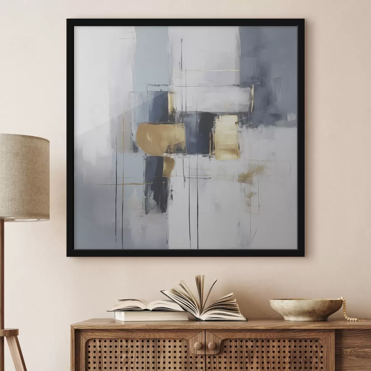 Poster Moderne abstractie f46563