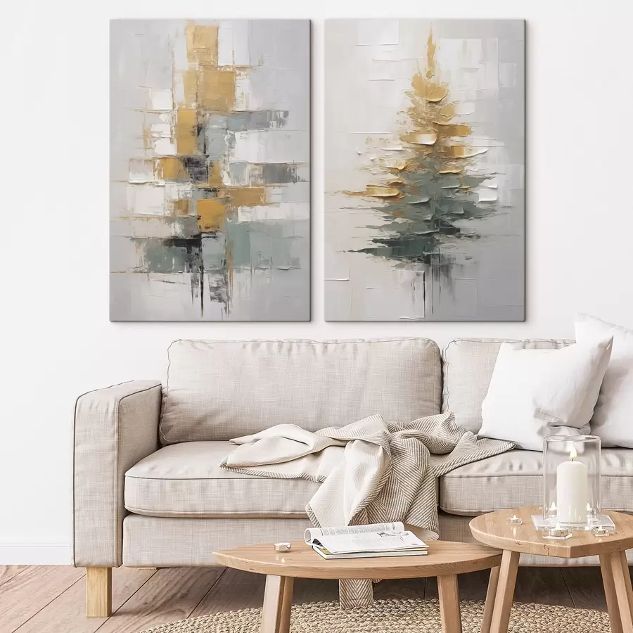  Schilderijen Abstracte samenstelling m00950