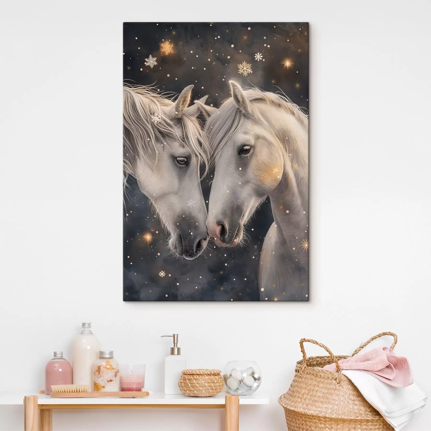  Schilderijen Twee paarden s46618