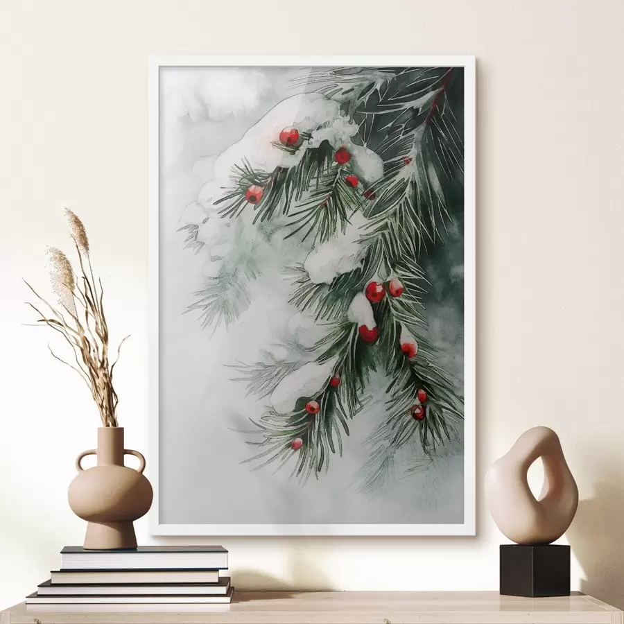 Fotobehang Wintertakken f46584