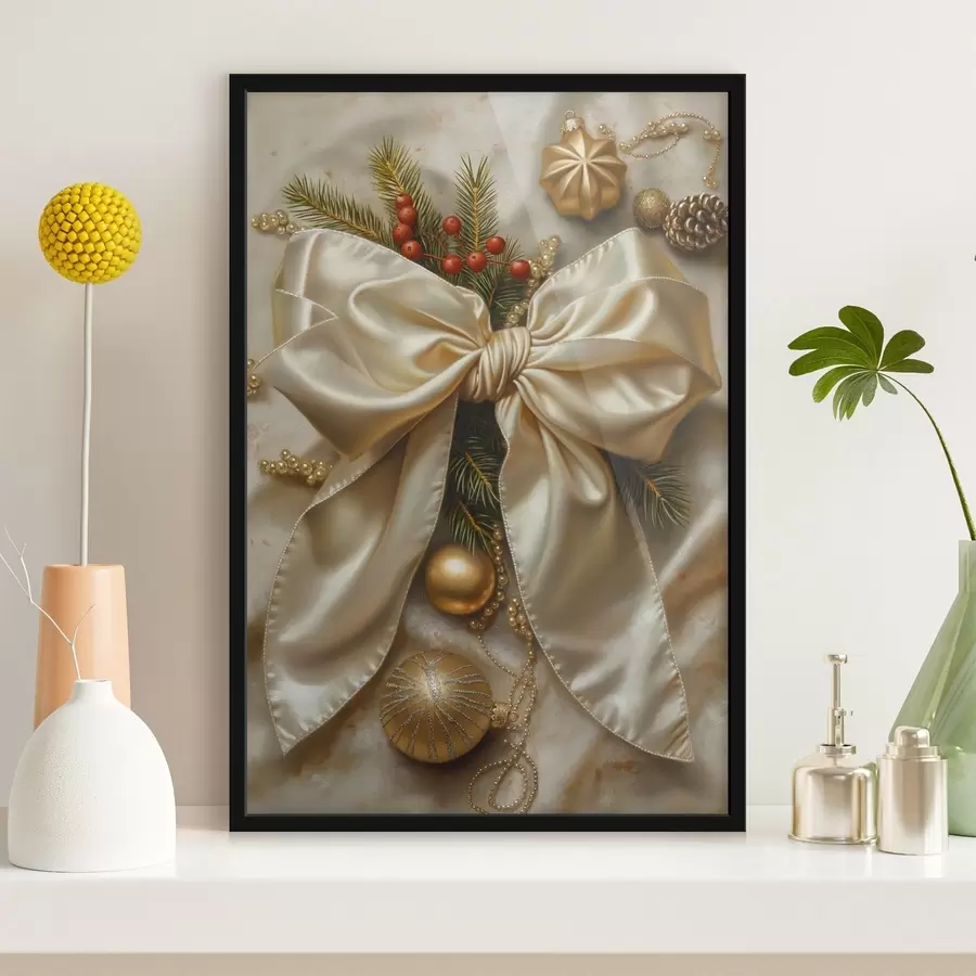Fotobehang Kerststrik f46592