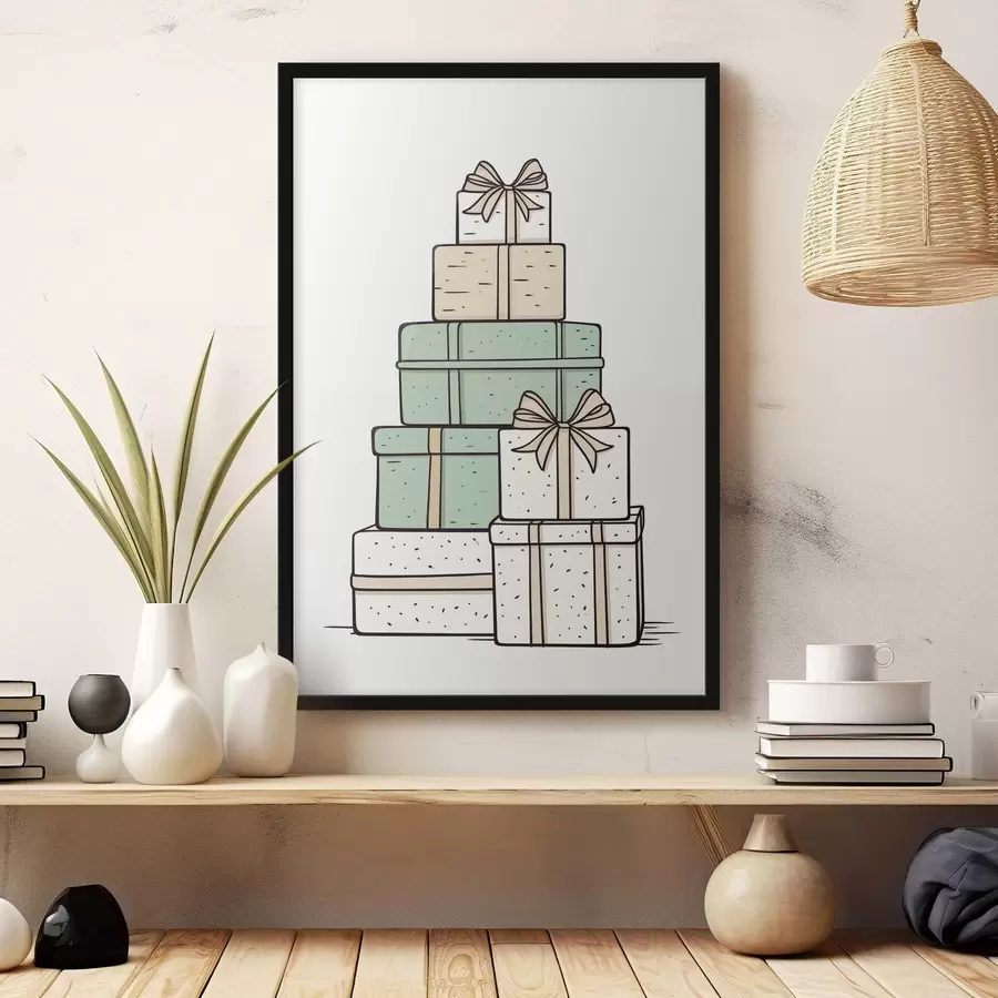 Fotobehang Cadeaus f46617