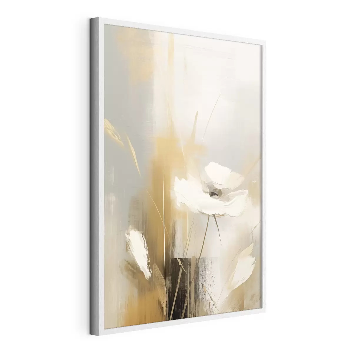 Poster Abstracte wilde bloem f46453
