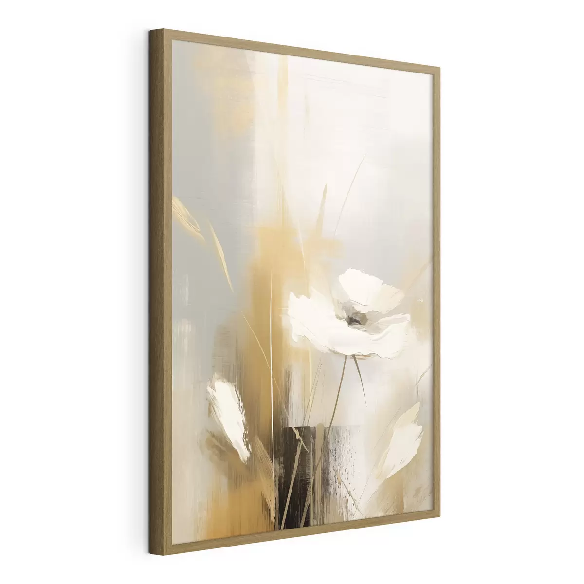 Poster Abstracte wilde bloem f46453