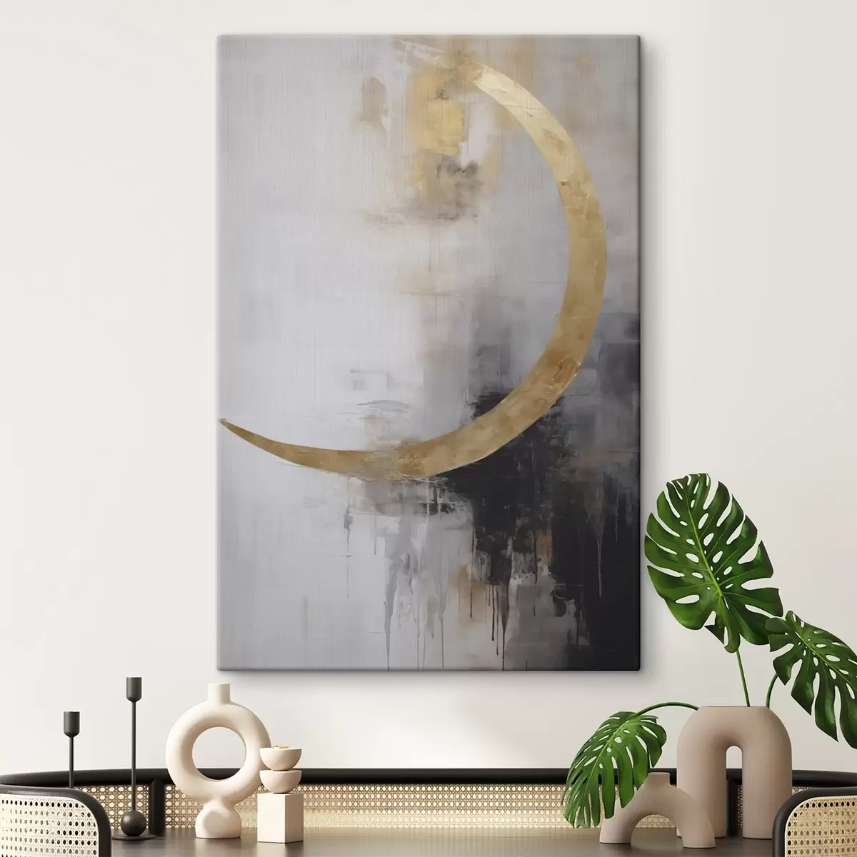  Schilderijen Abstractie imitatie van schilderkunst s46675