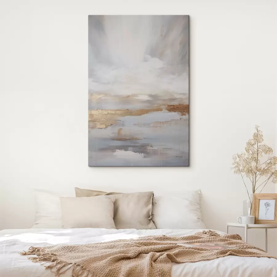  Schilderijen Abstracte compositie, imitatie van schilderkunst s46678