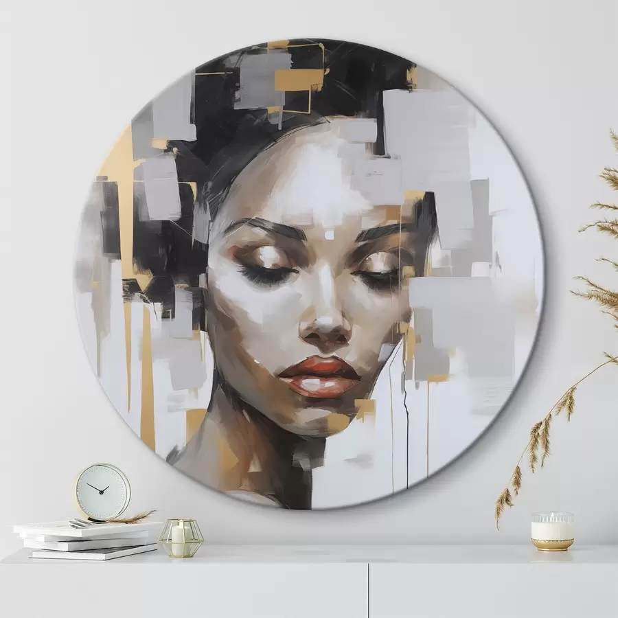  Schilderijen Abstract portret r46676