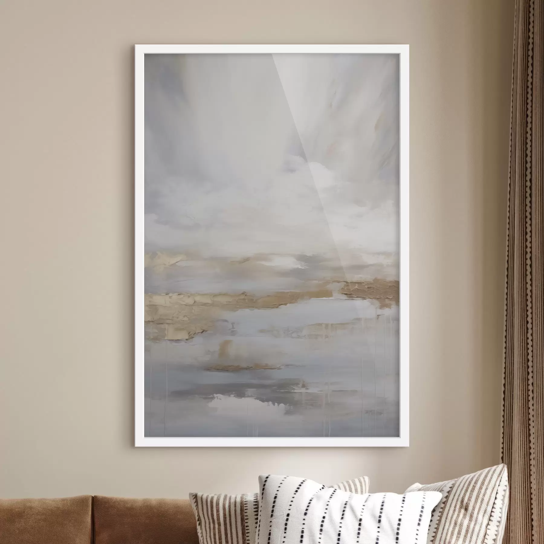 Fotobehang Abstracte compositie, imitatie van schilderkunst f46678