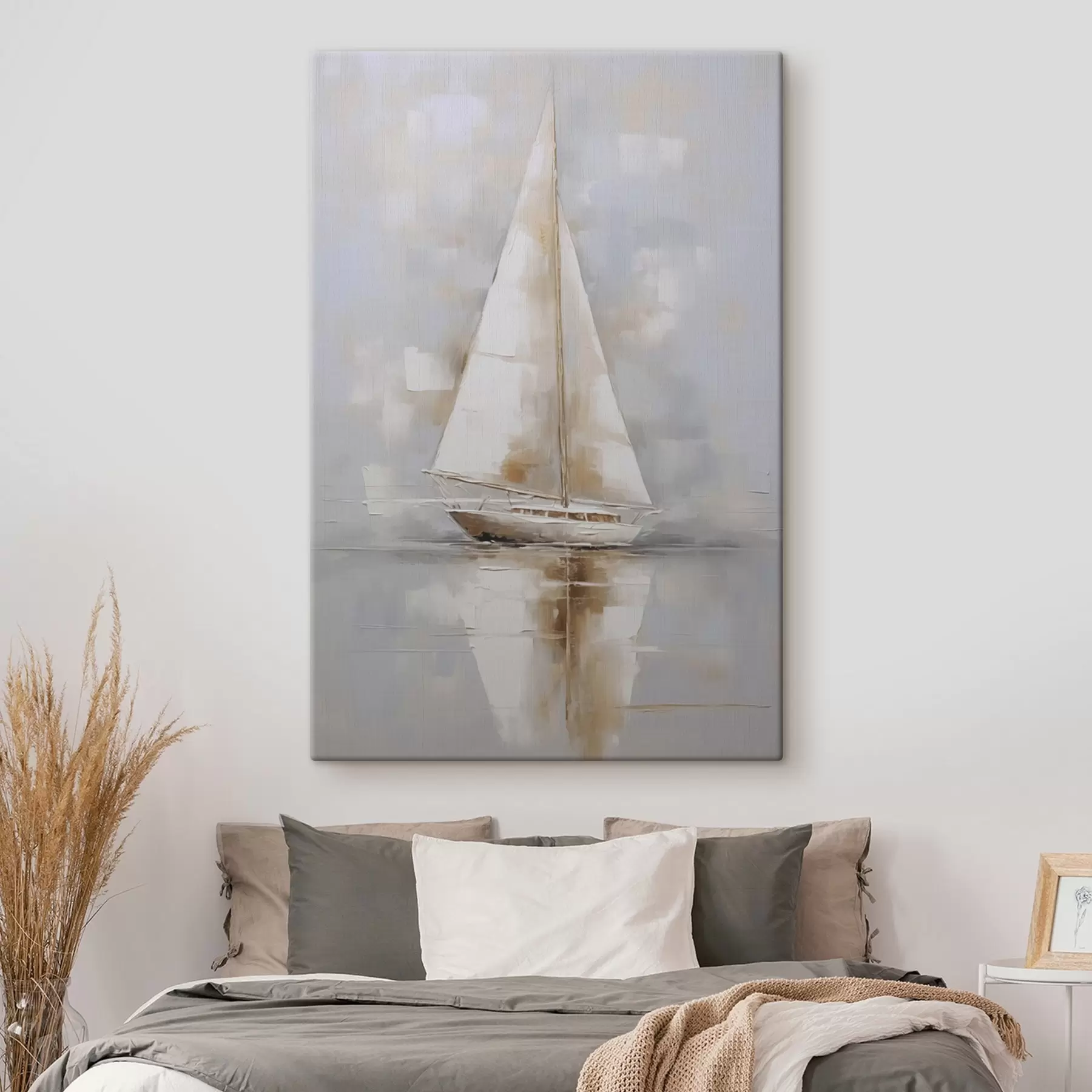  Schilderijen Schilderij imitatie zeilboot s46677