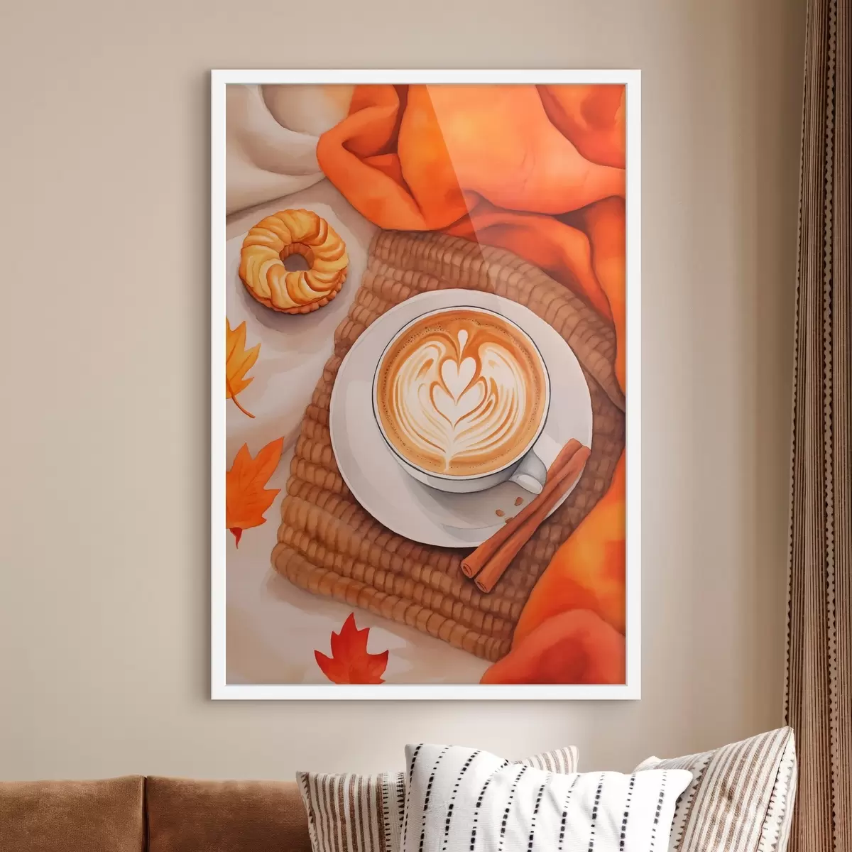 Poster Herfst latte f46623