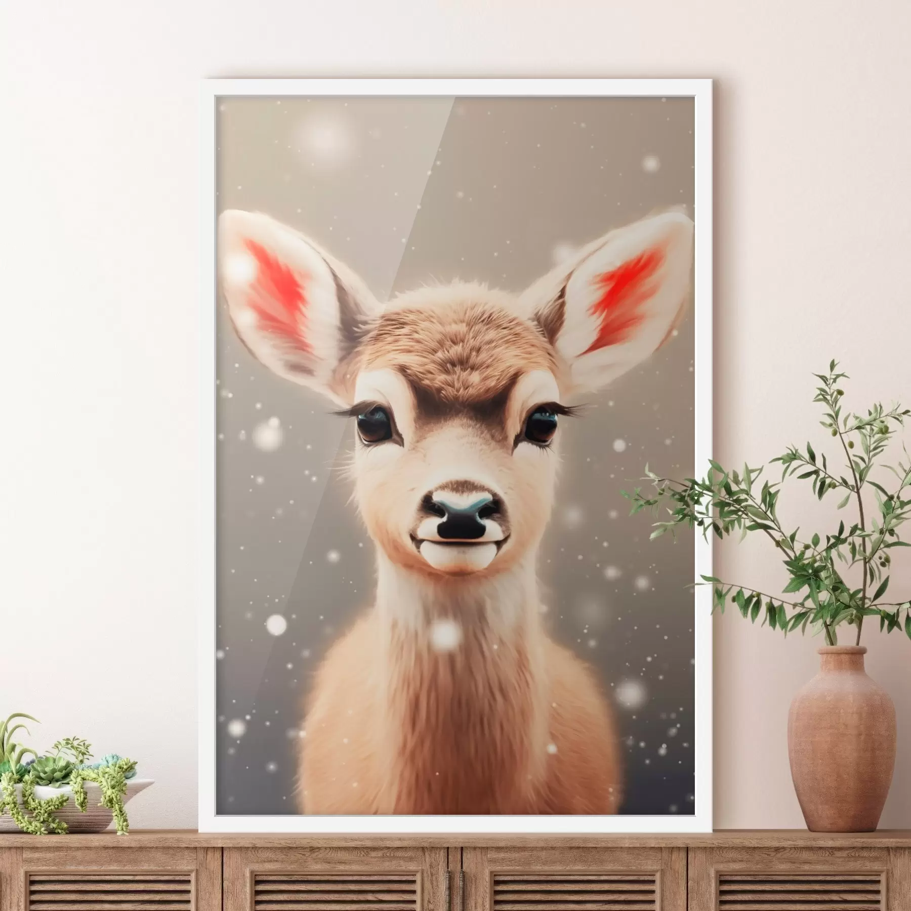 Fotobehang Herten f46633