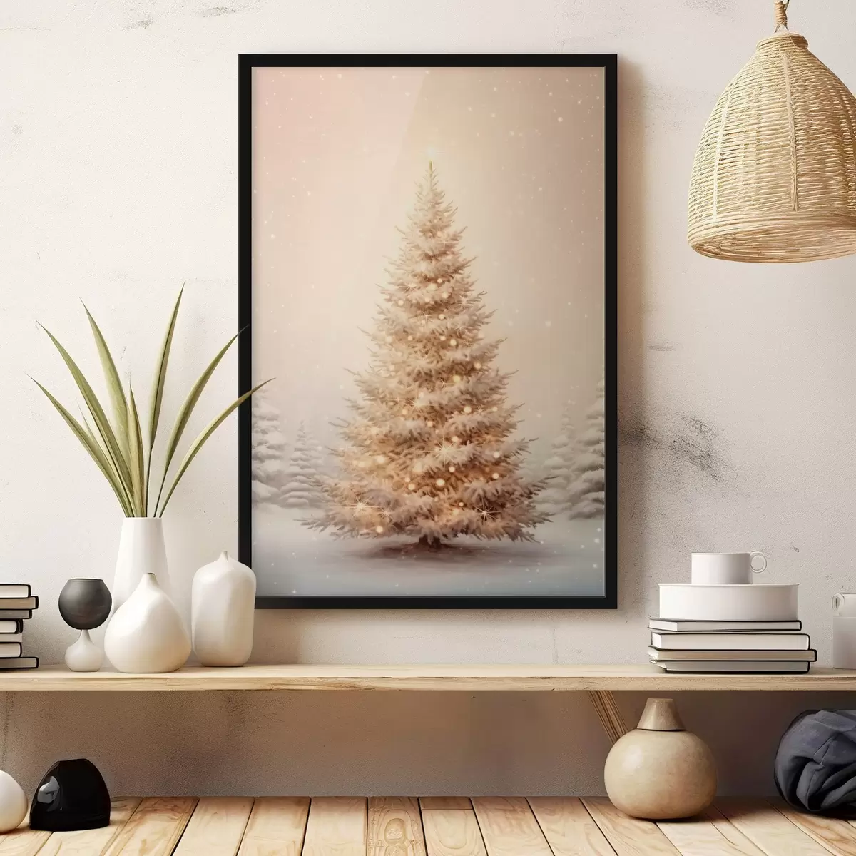 Poster Kerstboom f46637