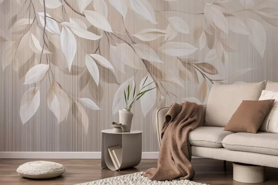 Fotobehang Hangende boomtak w04903