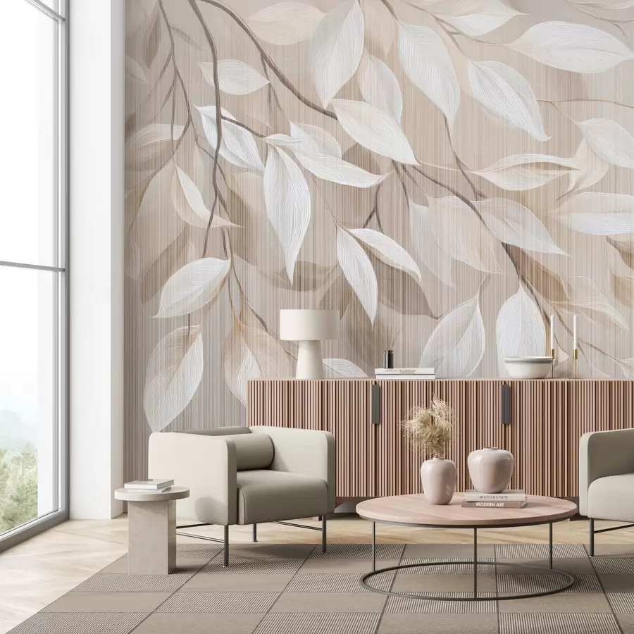 Fotobehang Hangende boomtak w04903