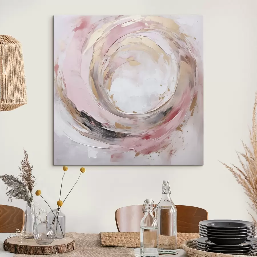  Schilderijen Wervelwind, imitatie schilderij s46744