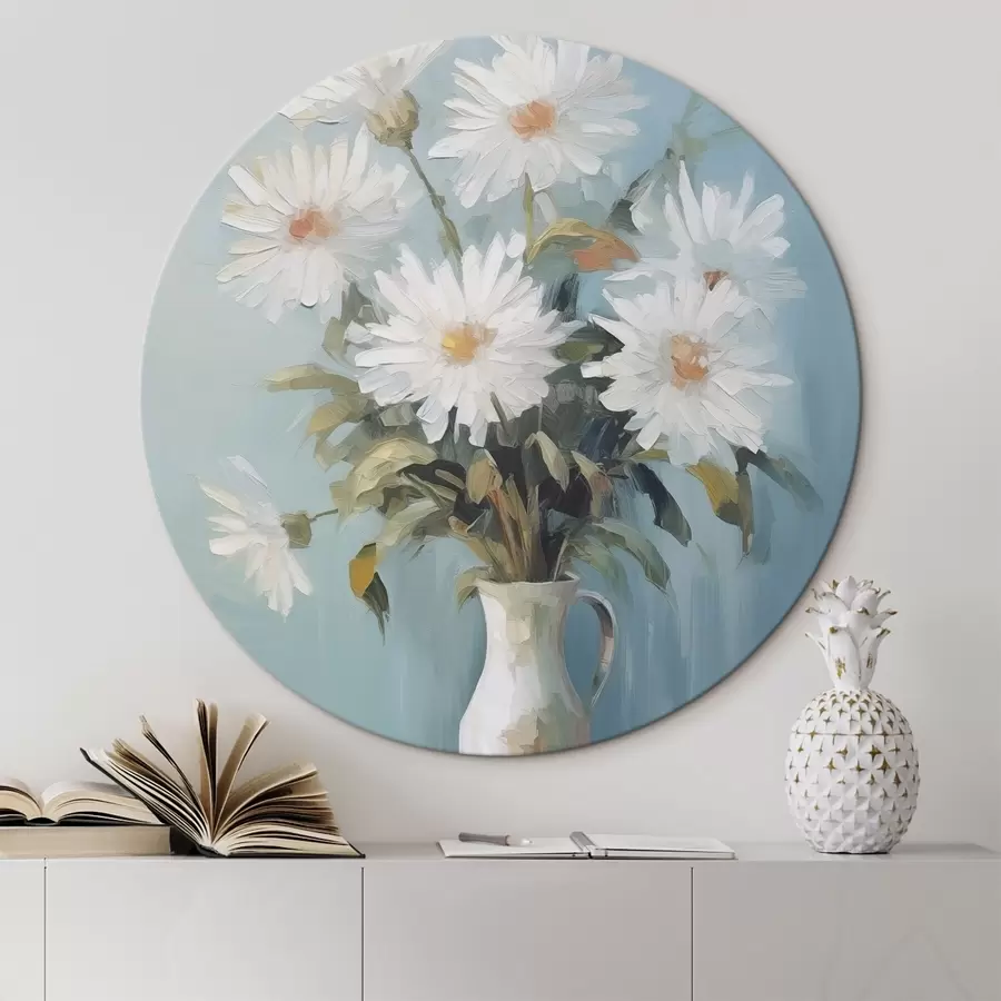  Schilderijen Bloemen in een vaas imitatie schilderij r46743